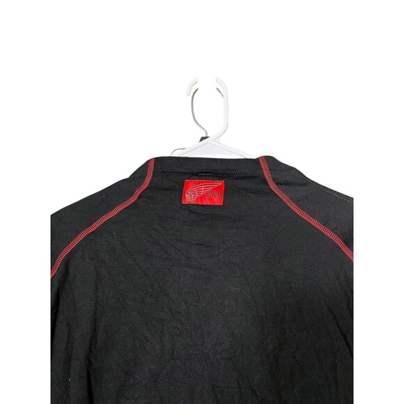 Red Wing Shoes Shirt Mens 2XL Black Quarter Zip FR Base Layer Workwear RW 69004 - Picture 4 of 12